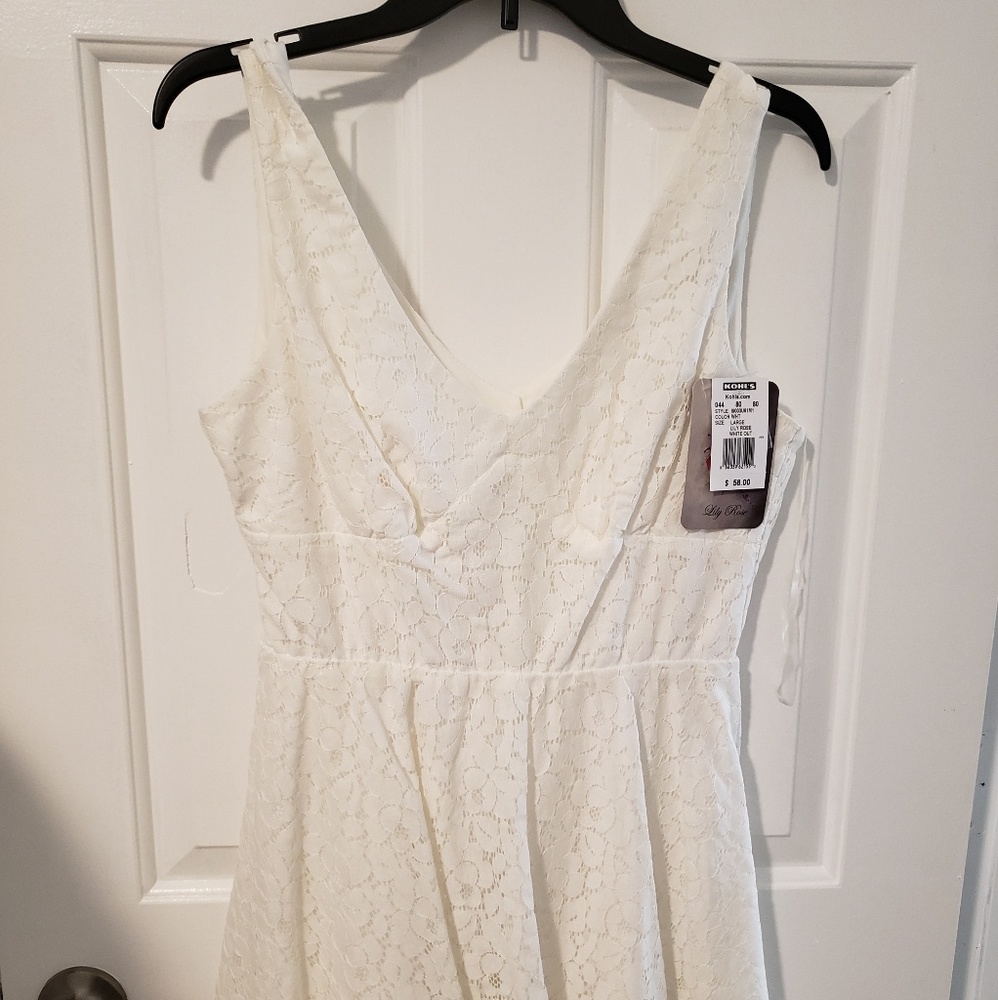 White dress